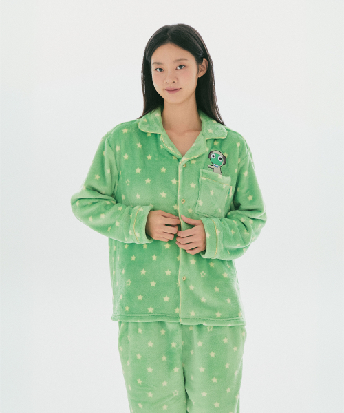 [개구리 중사 케로로] 수면 파자마(Green)_SPPPG4VU12