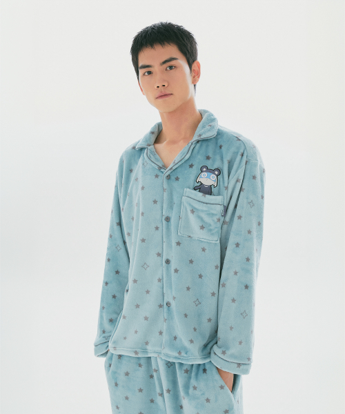 [개구리 중사 케로로] 수면 파자마(Light Blue)_SPPPG4VU12
