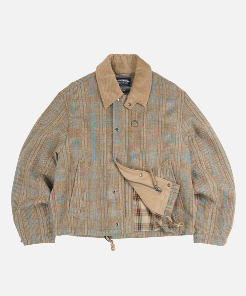 WOOL HERITAGE HUNTING JACKET _ PISTACHIO