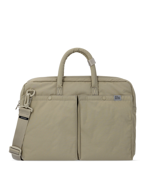 CITY BOYS SLIM BRIEFCASE 001 Sand