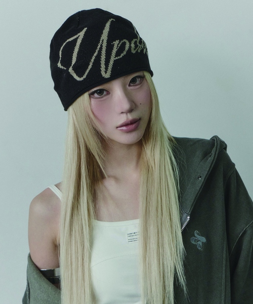 업드래프트 Jacquard Roll Beanie[Black]