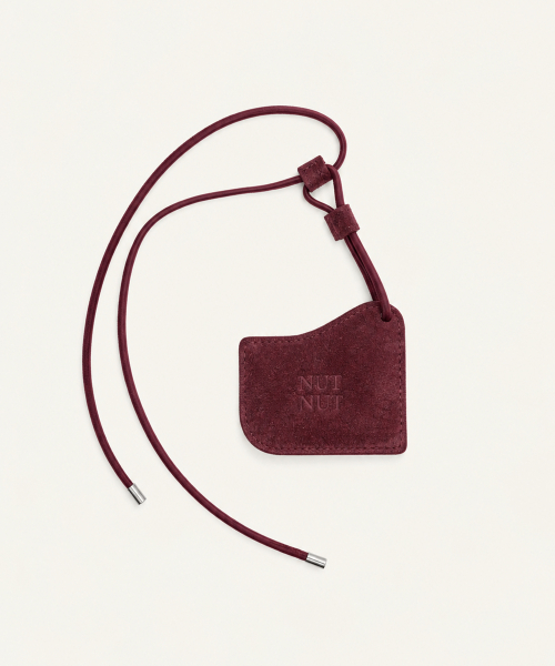 넛넛 Tie Mirror Keyring - RED