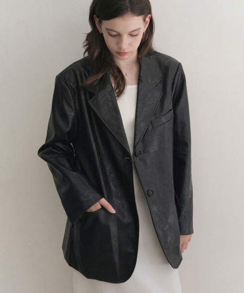 esu leather Jacket (black)