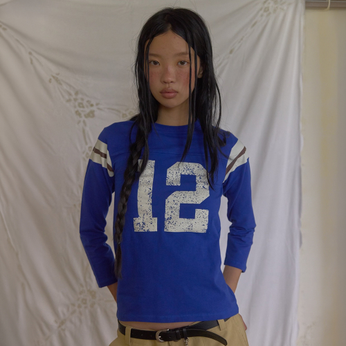 Number 12 T-shirt / Blue