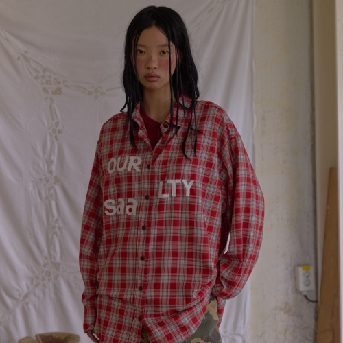 Farm Check Shirt / Red