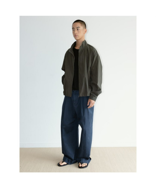 [Unisex] Classic Nylon Jumper Khaki (TA6739U02H)