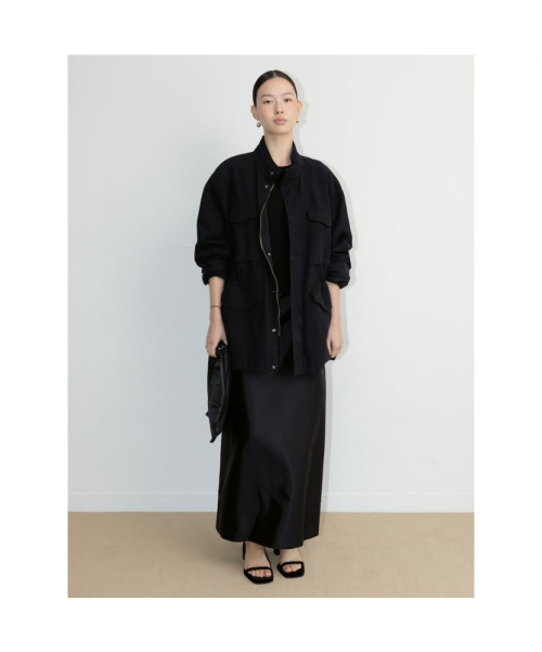 [Unisex] Wahsed Field Jacket Black (TA6739U045)