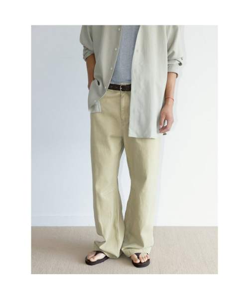 [Unisex] Sage Cotton Pants Beige (TA6721U06A)