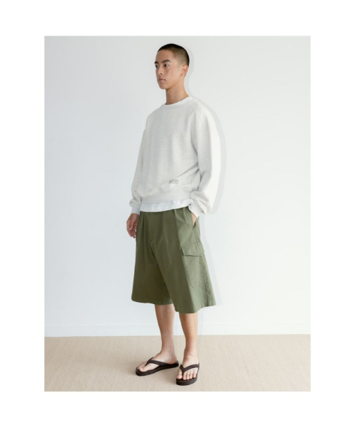 [Unisex] Carpenter Bermuda Pants Khaki (TA6725U01H)