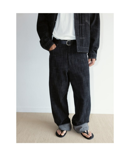 [Unisex] Douglas Straight Pants Black (TA6721U025)