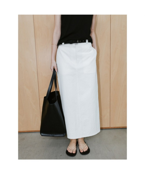 Asti H Line Skirt Ivory (TA6427A050)