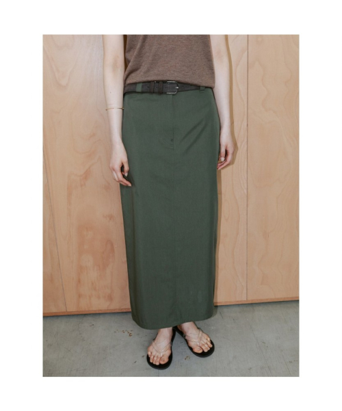 Asti H Line Skirt Khaki (TA6427A05H)