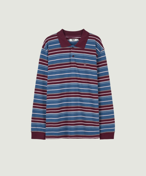 그로브(GROVE) 26FW CARELL STRIPE LS PIQUE SHIRT (BEIGE) - 사이즈