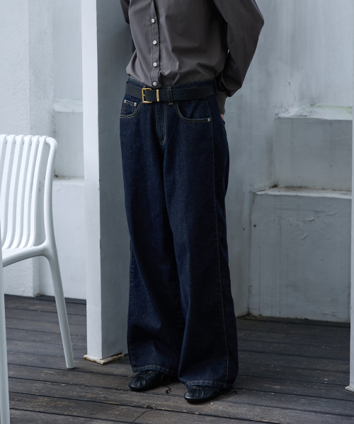 Indigo Wide Denim Indigo