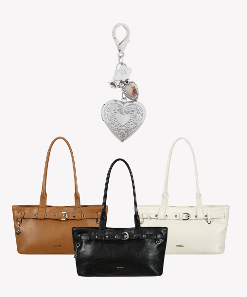 [Key Ring SET1] Strap Shoulder Bag_35021SH(3color)