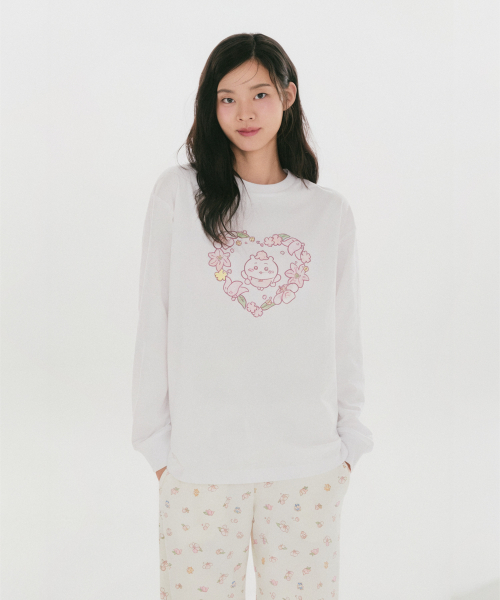 MEONJAKGWI Fairy Long Sleeve Tee (White)_SPLAG4TU02