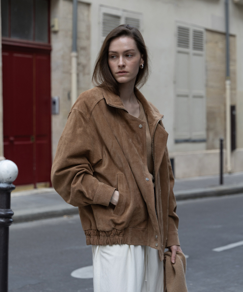 Sand Suede Jacket (Camel)