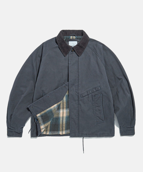 에스피오나지 Short Hunting Jacket Charcoal