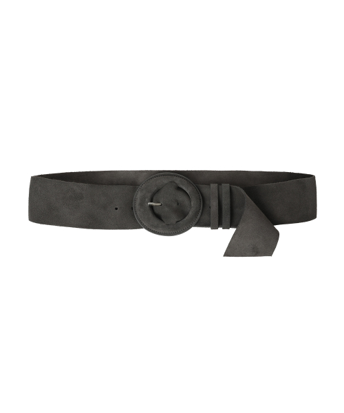 COW SUEDE BELT MOCHA