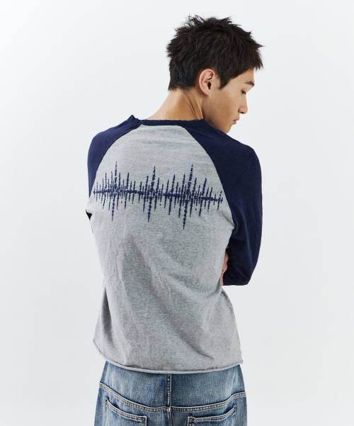 Echo Slub Raglan Long Sleeve