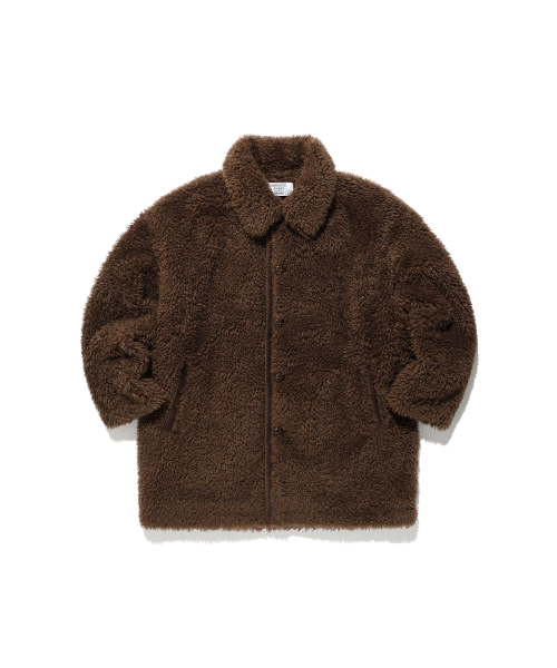 FFATS FUR HALF COAT_BROWN(NG2GWUC840A)