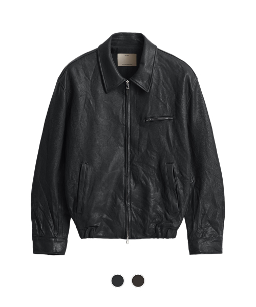 Goat Leather Jacket - 2 Color