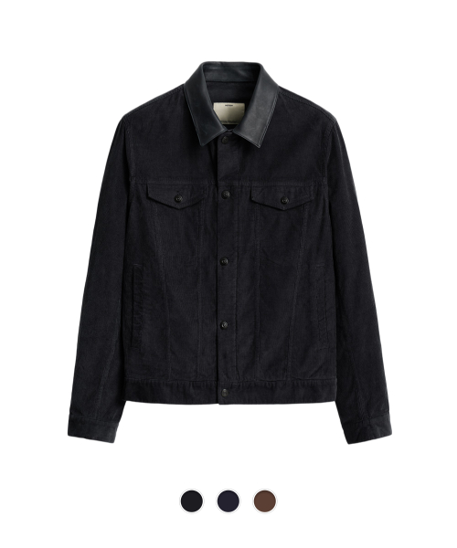 포터리 Corduroy Dyeing Trucker Jacket - 3 Color