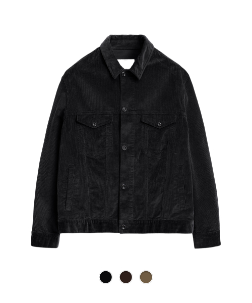 Corduroy Trucker Jacket - 3 Color