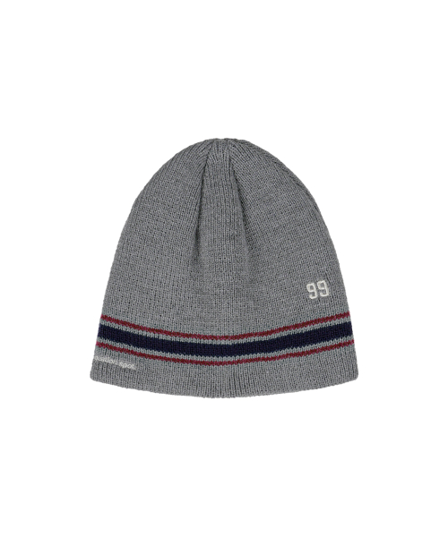 Stripe 99 Beanie Gray