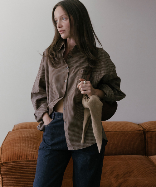 Briz Check Shirt (Brown)