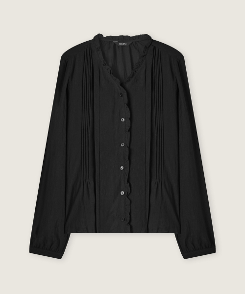 Vneck Ruffle Blouse RMBLG4TR11