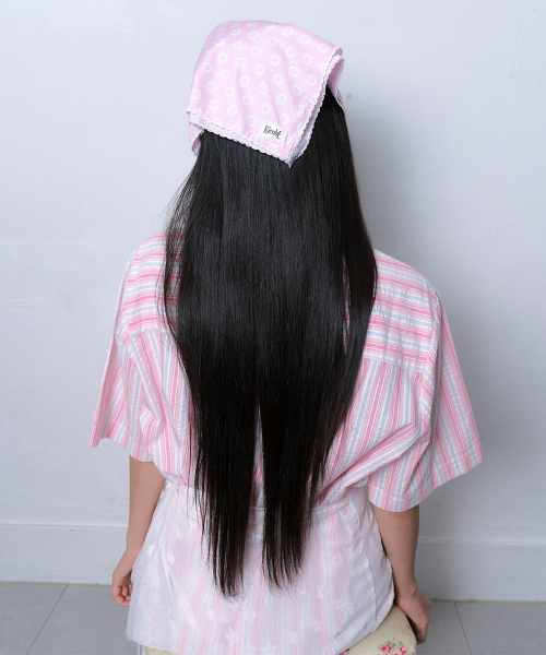 MAKI HAIR KERCHIEF_PINK