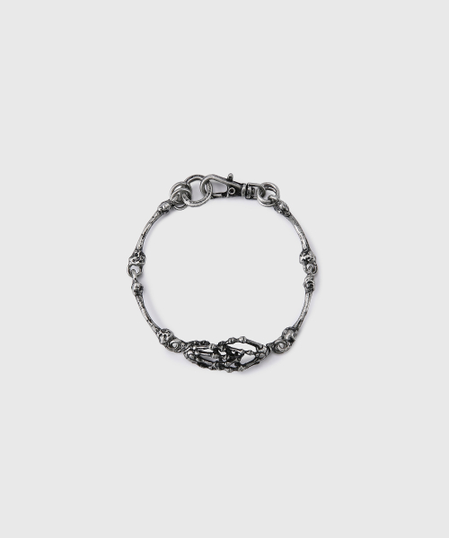 [DIVEIN X DAMONS YEAR] SKELETON BRACELET (ANTIQUE NICKEL)