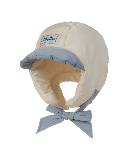 Panda Padding Balaclava (Sky Blue & Ivory)