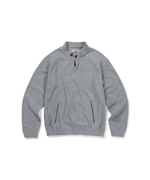 Surface fleece pullover / Gray
