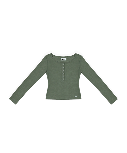 Hailey Long Sleeve / Khaki