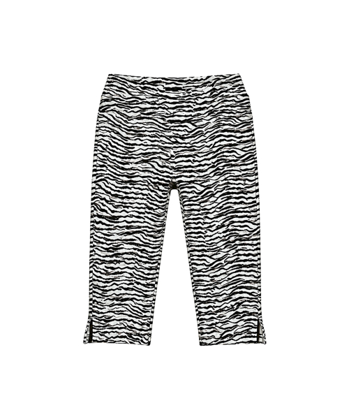 Bella Capri Pant / Zebra