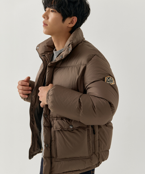 DUCK DOWN JACKET_Brown
