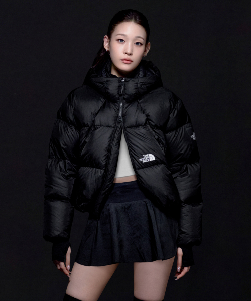 NJ1DS87J 여성 프로젝트 다운 자켓 (RDS) BLACK — Main product photo