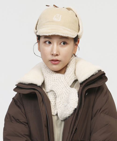 노르디스크 [시그니처] 귀달이 캡_Beige_OUW26C03E2