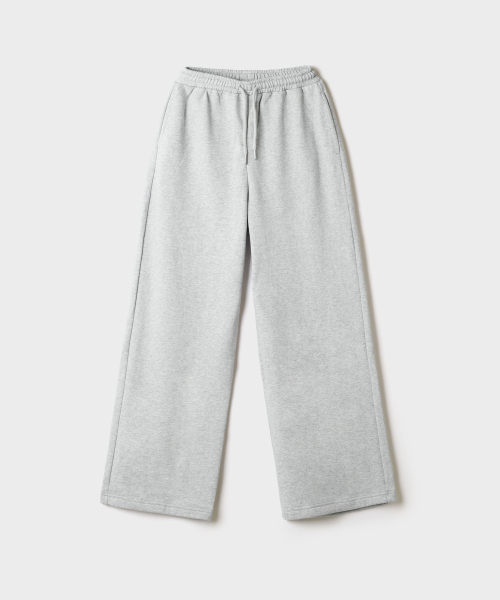 French Terry Womens Wide Sweat Pants (Fleece-Lined)_SPMTG4TG01