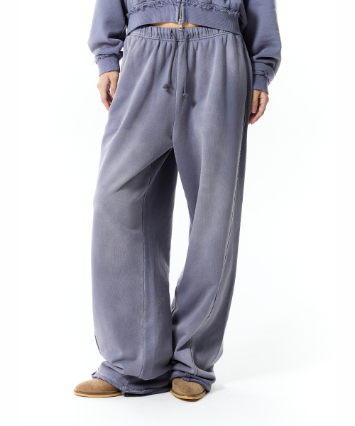 PIGMENT WIDE-FIT PANTS(BLUE)