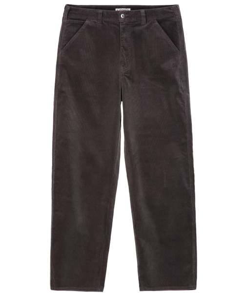 Corduroy Wide Fit Pants Dark Gray IEPA6F203G2