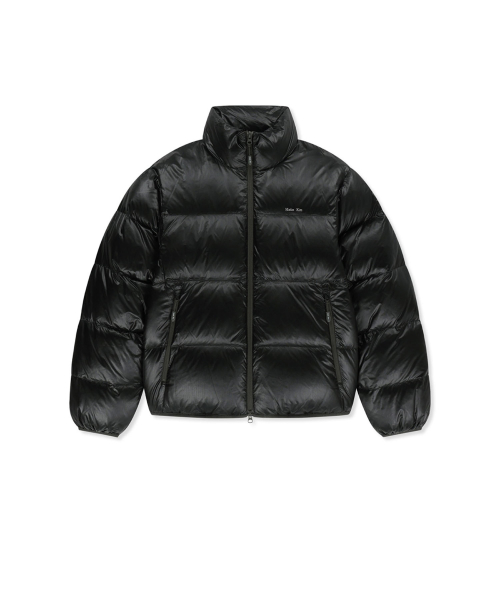 ICON LOGO DOWN JUMPER IN BLACK