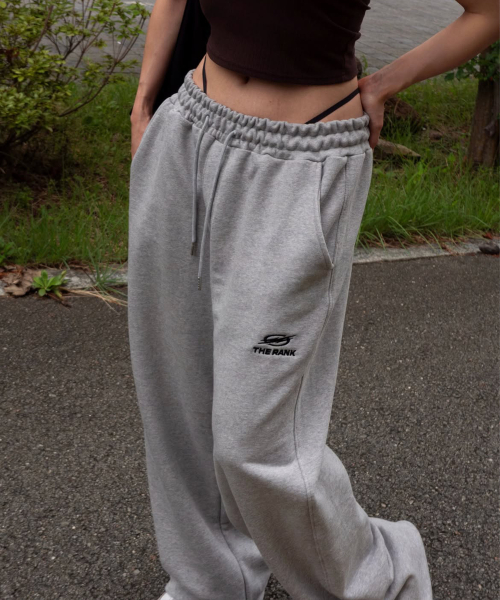 더랭크 ESSENTIAL CORE SWEATPANTS [MELANGE GREY]