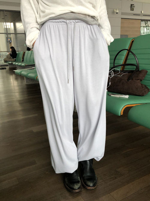 Fluid Harem Pants(3C)