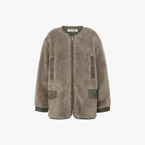 Fur Fleece Jacket EMPBWOT030