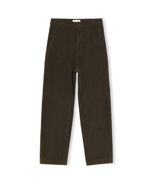 Moleskin French Work Pants, Dark Brown