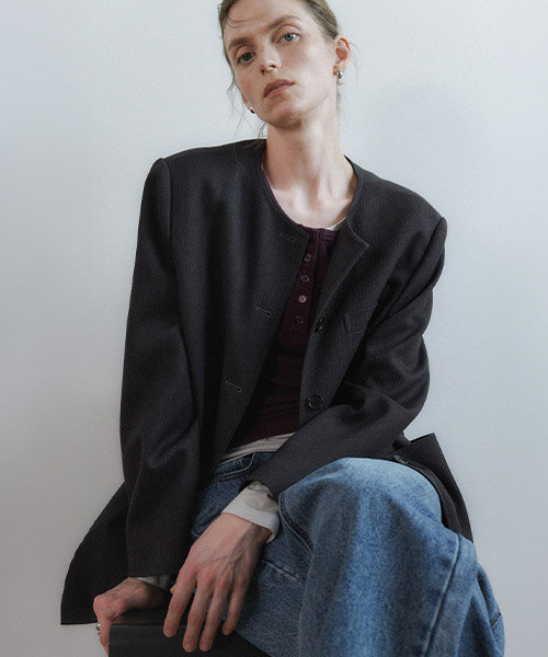 Rib-Stripe Round-Neck Jacket NEW6AJ816_13