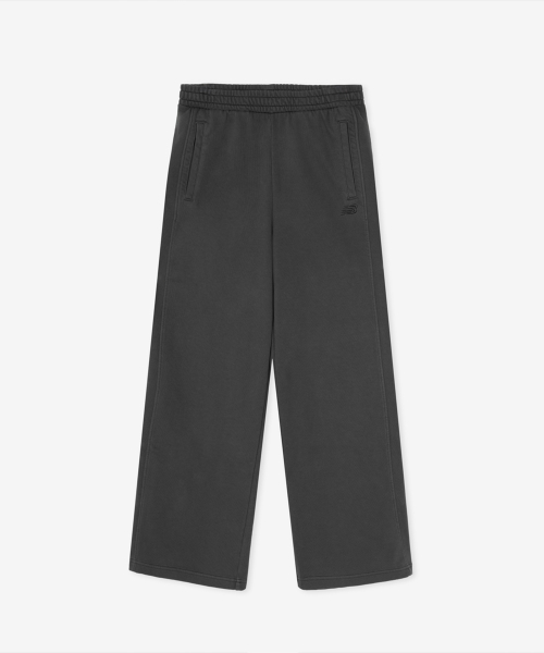 NBMLG4W962 / WOMEN 에센셜 다잉 와이드팬츠 (D/CHARCOAL)